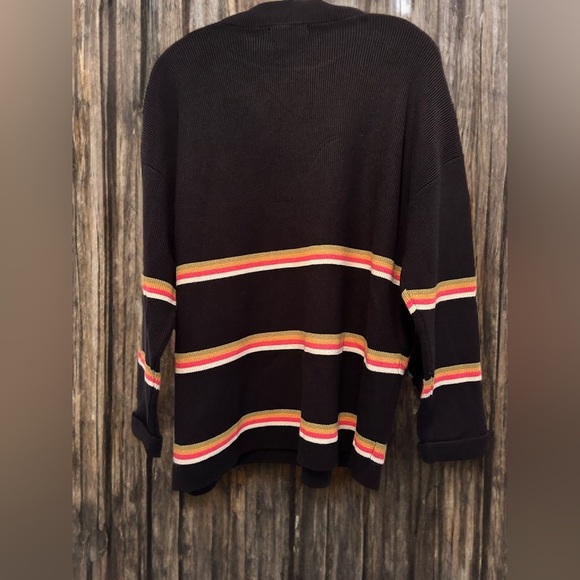 NWT Women’s Long Drop Sleeve Crew Neck Over Sized Sweater - Picture 2 of 5